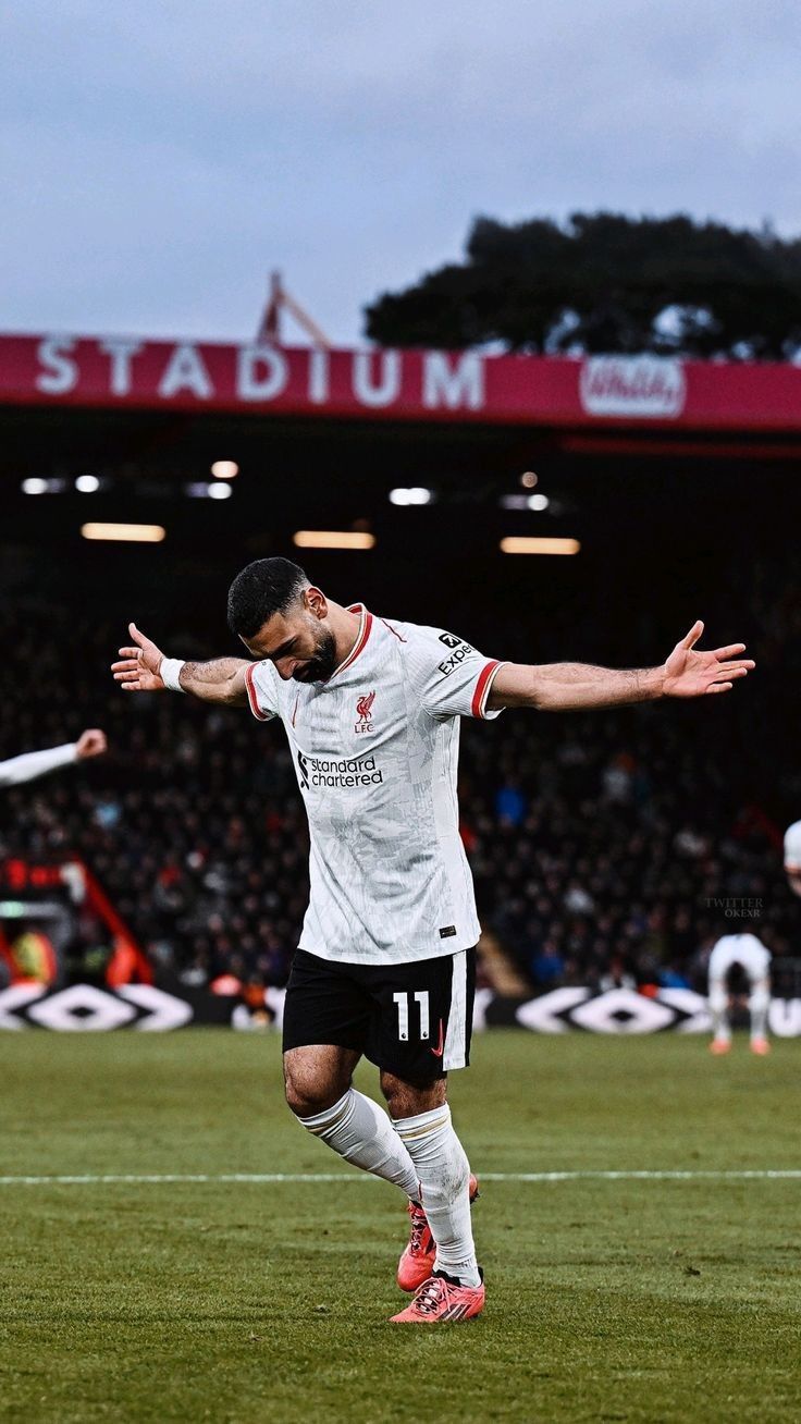 wallpaper 4k Mohamed Salah 