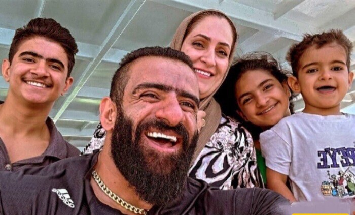 عکس هادی چوپان و همسرش