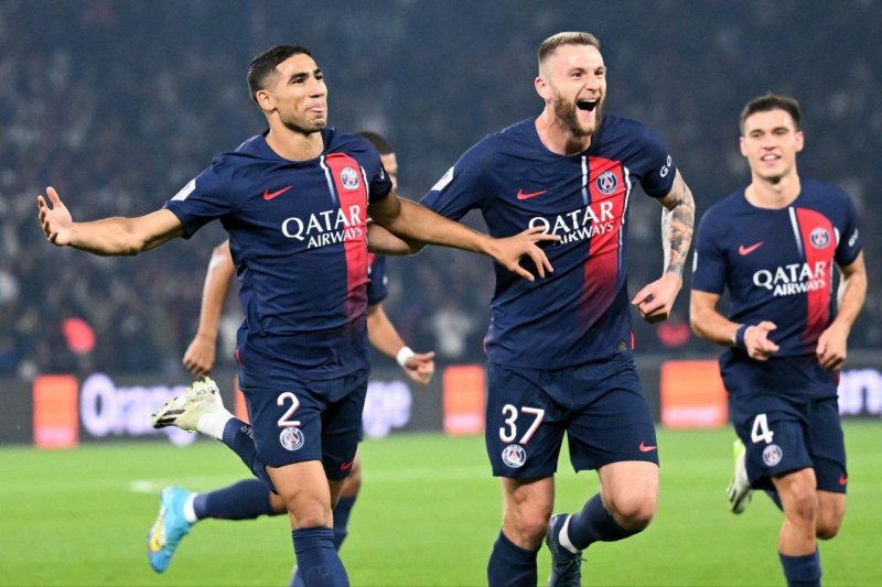 قهرمانی لیگ PSG اشرف حکیمی 
