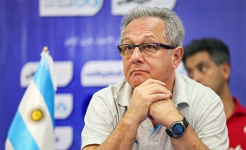 خولیو ولاسکو سر مربی والیبال آرژانتین