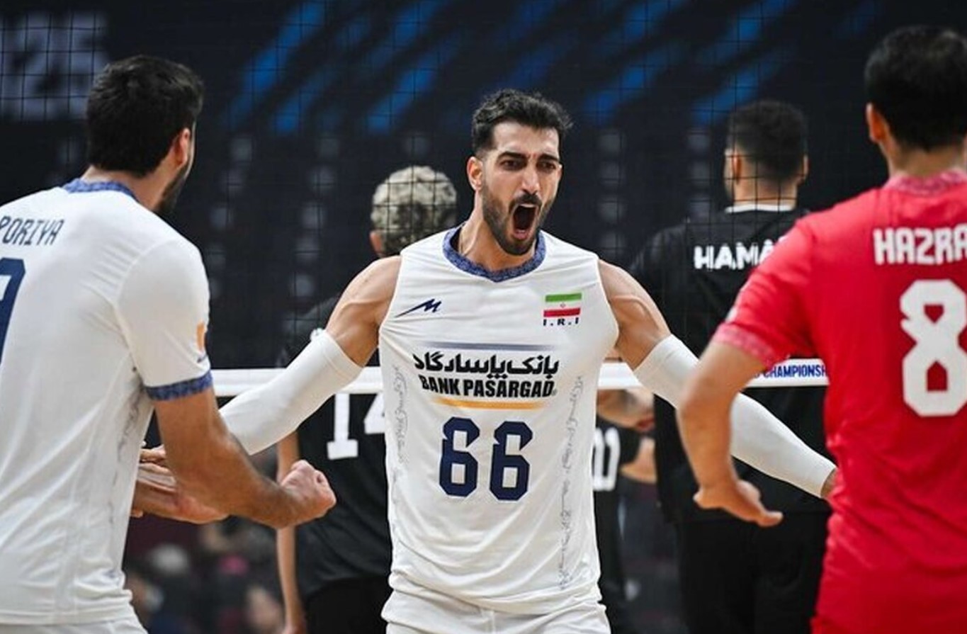 خلاصه بازی والیبال ایران تونس 