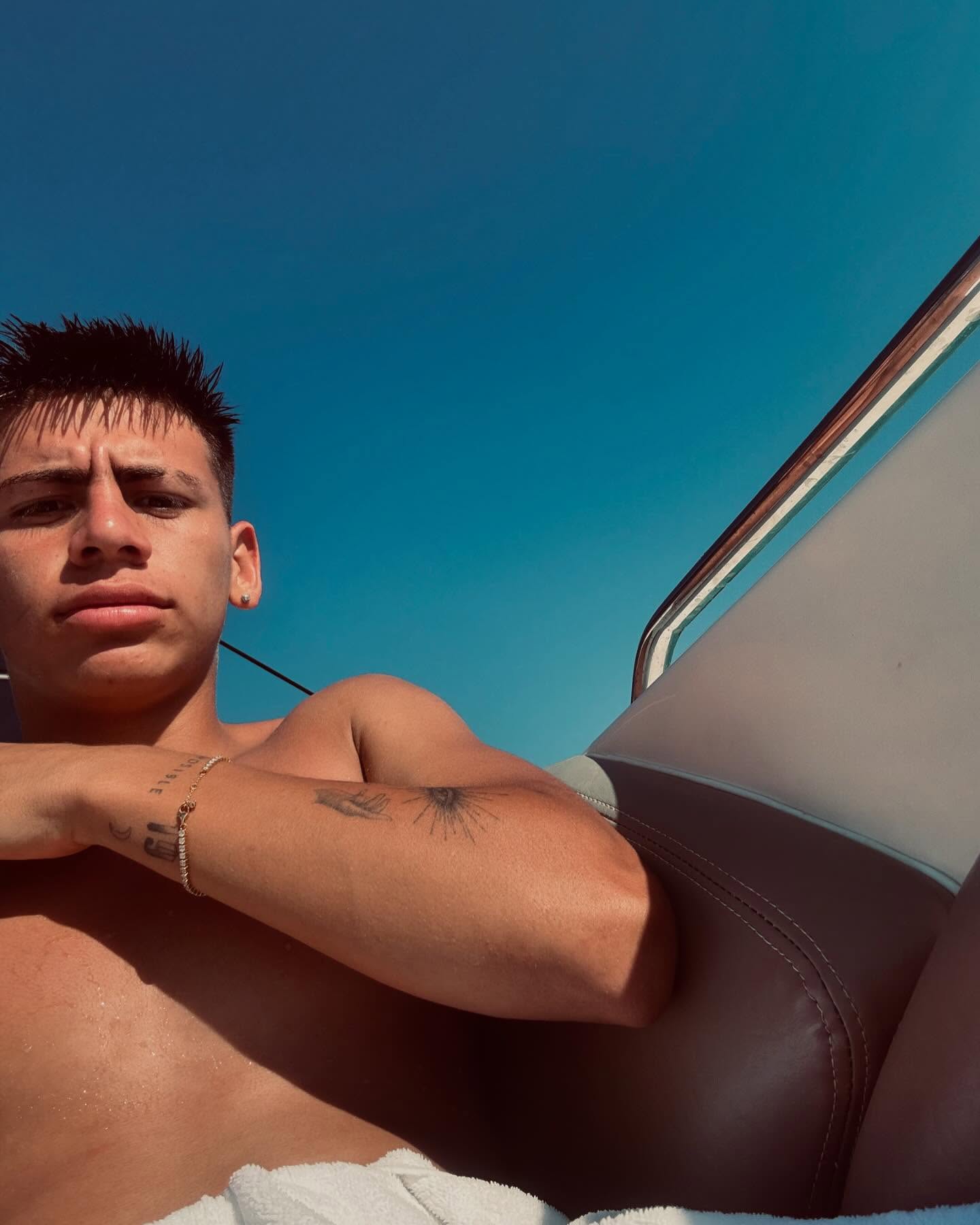 عکس کلودیو اچوری در جوانی