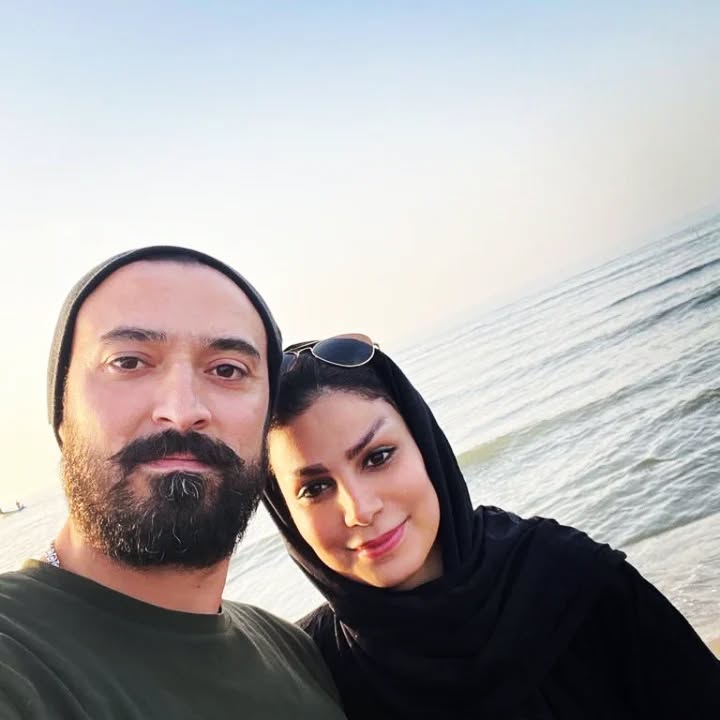 عکس فرهاد نظری افشار و همسرش 