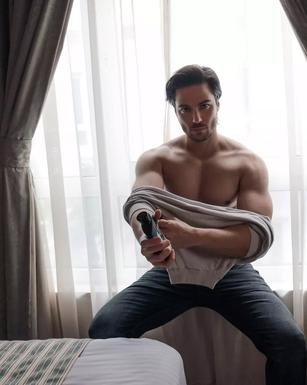 عکس حمید فدایی در پروژه عنکبوت