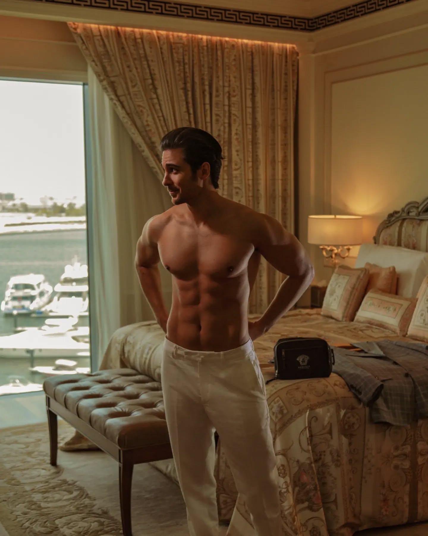 عکس حمید فدایی با الناز در موزیک ویدیو