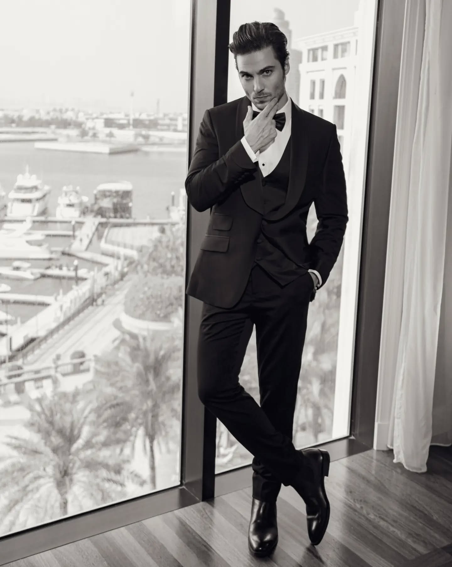 عکس حمید فدایی قبل مهاجرت