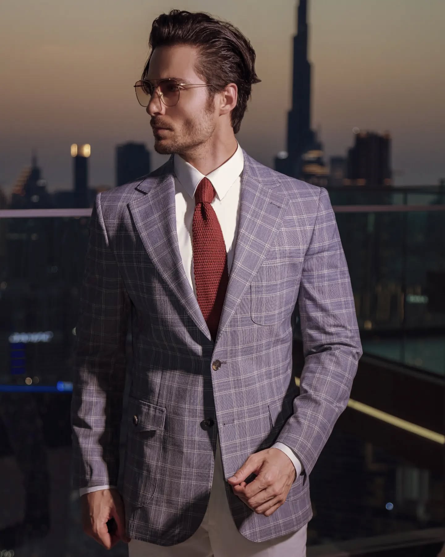 عکس حمید فدایی با ساعت رولکس