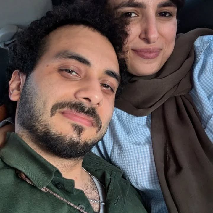 عکس‌های جدید زینب موسوی و همسرش 