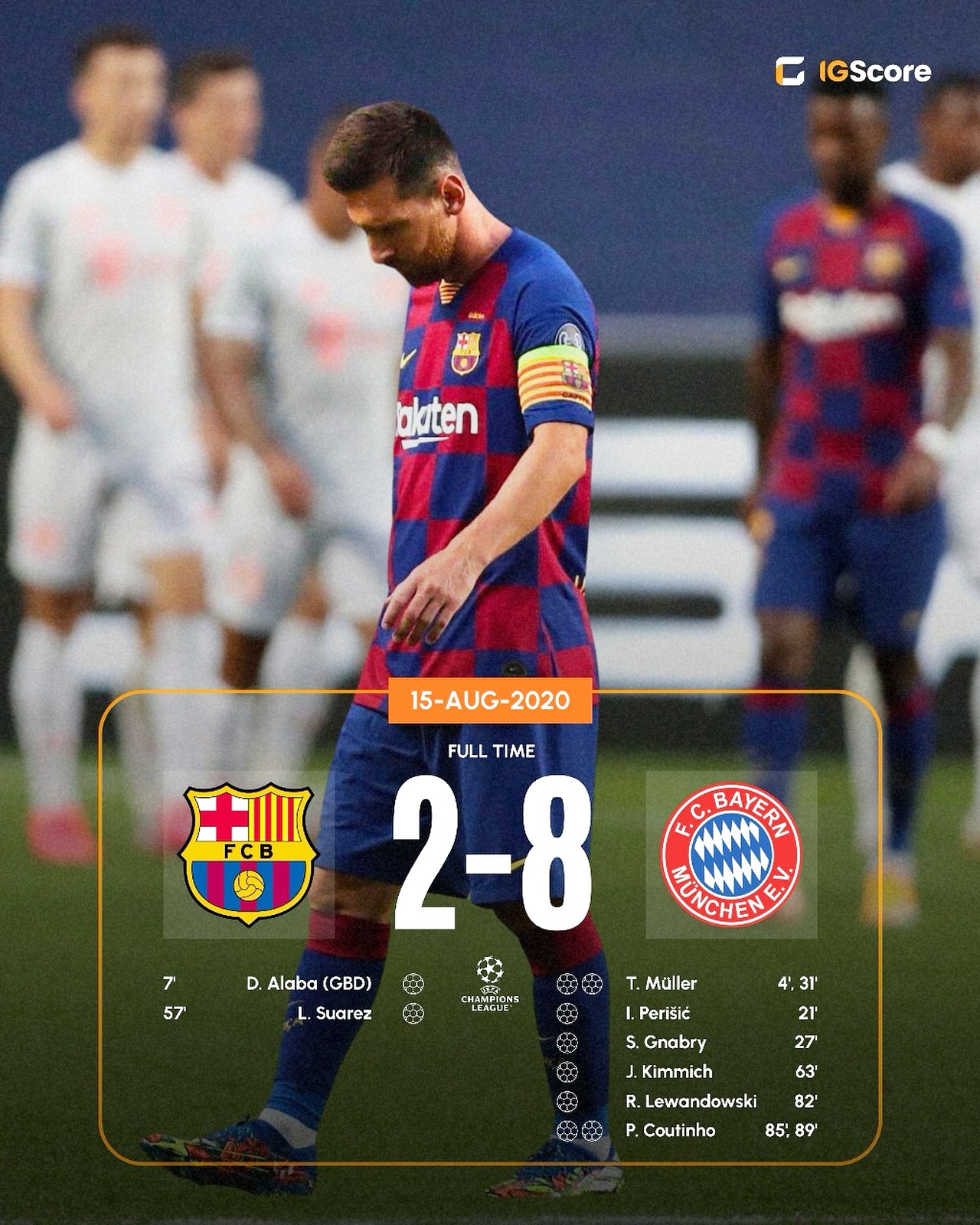 بایرن ۸ – بارسا ۲