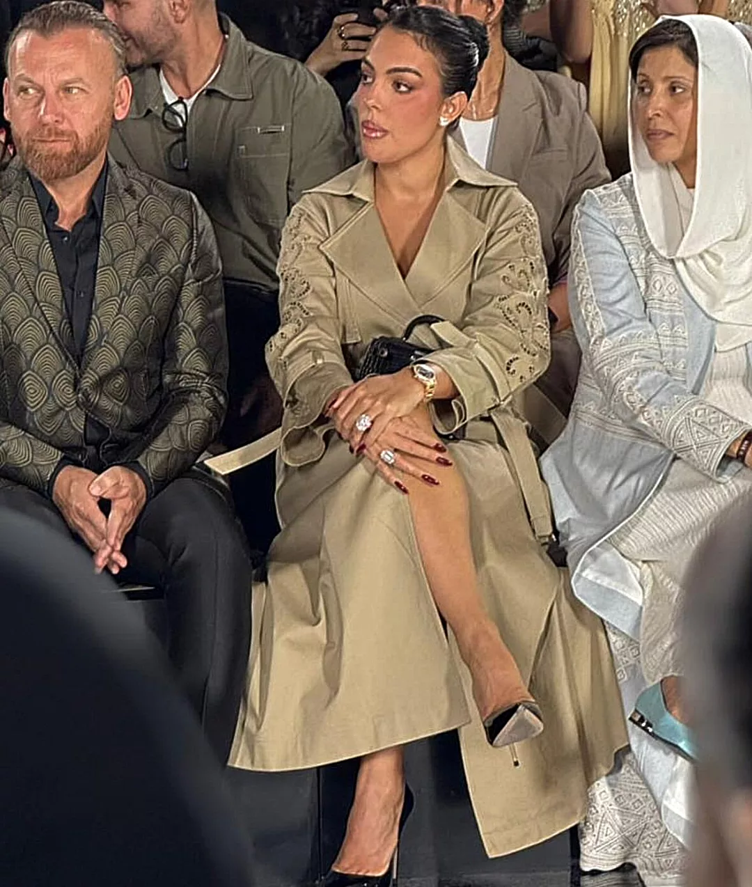 جورجینا در هفته مد عربستان جورجینا در هفته مد عربستان