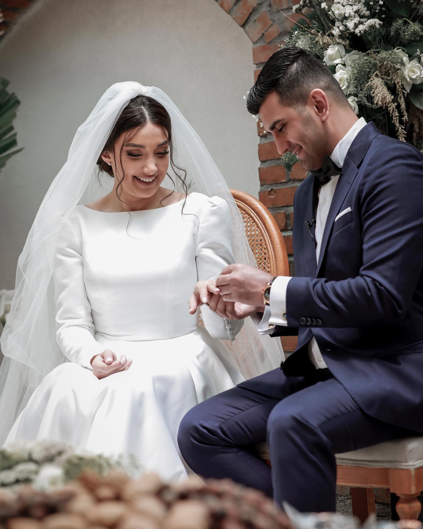 Melina Taj wedding photos