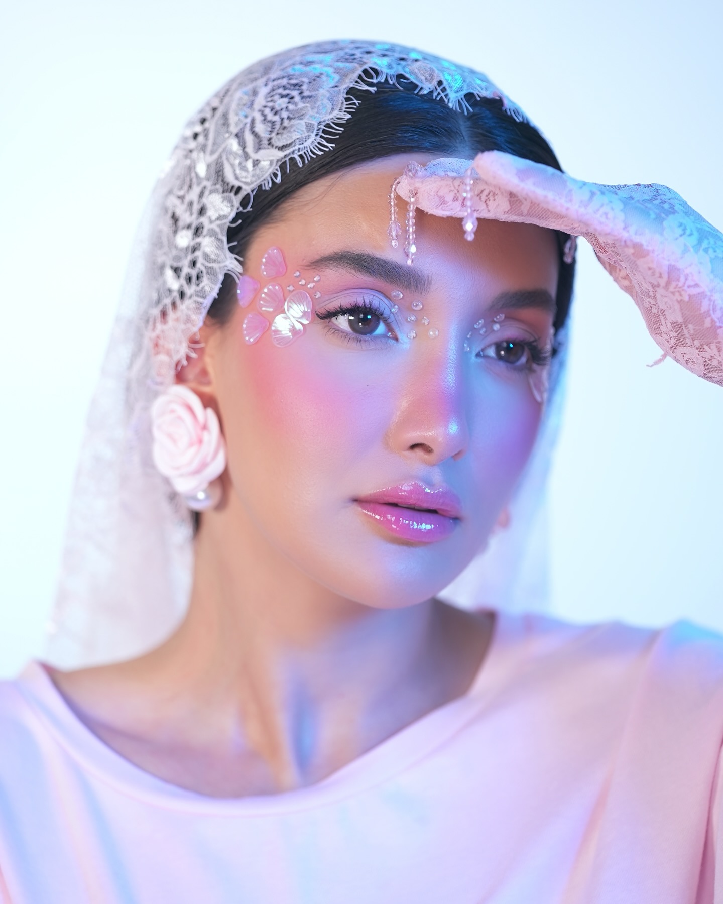 Melina Taj skincare photos