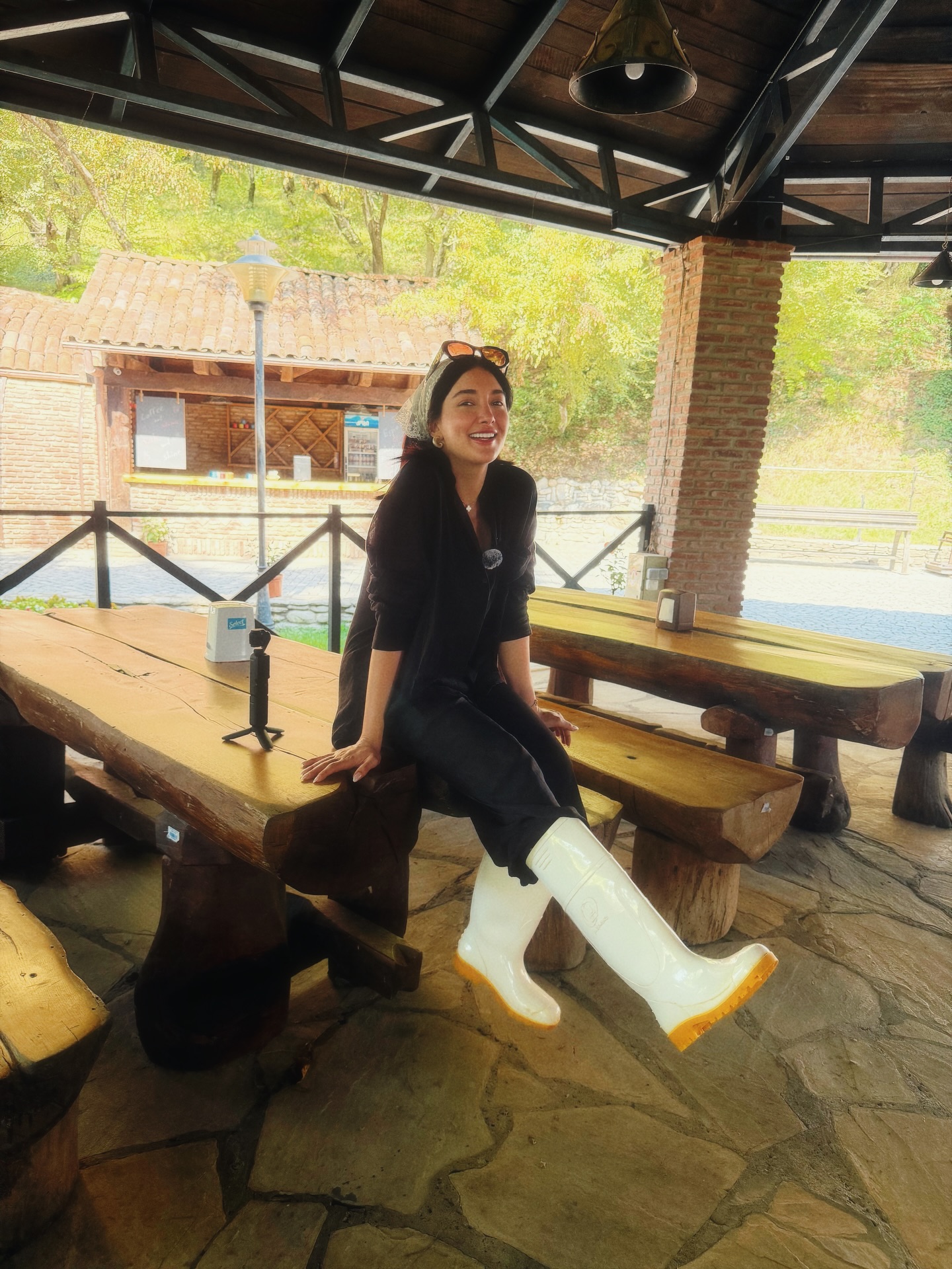 Melina Taj travel photos