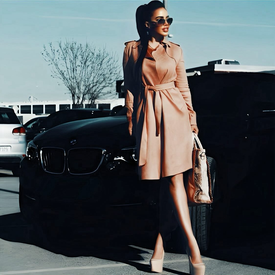 عکس مینا نامداری در سفر
