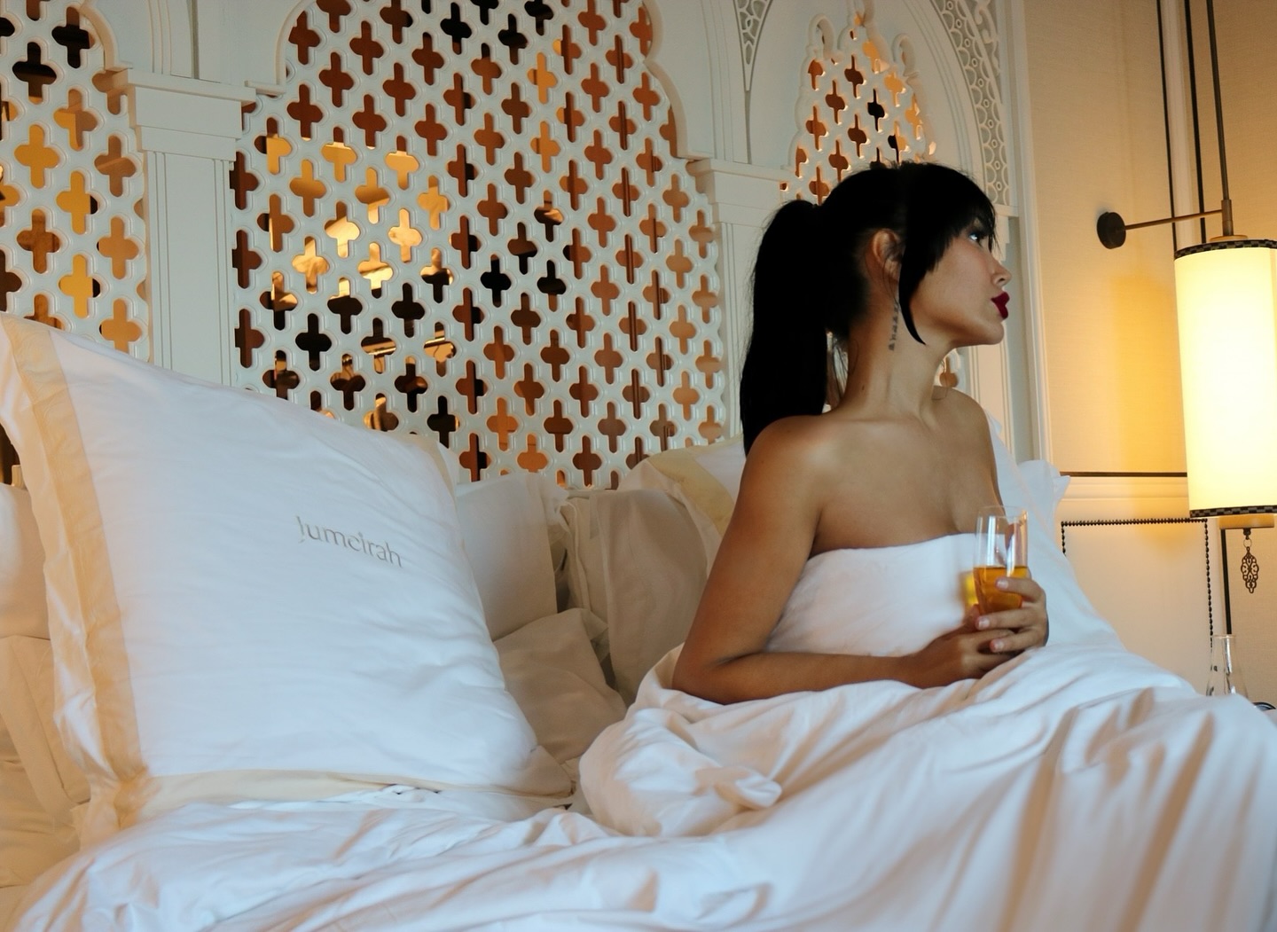 عکس مینا نامداری در خانه
