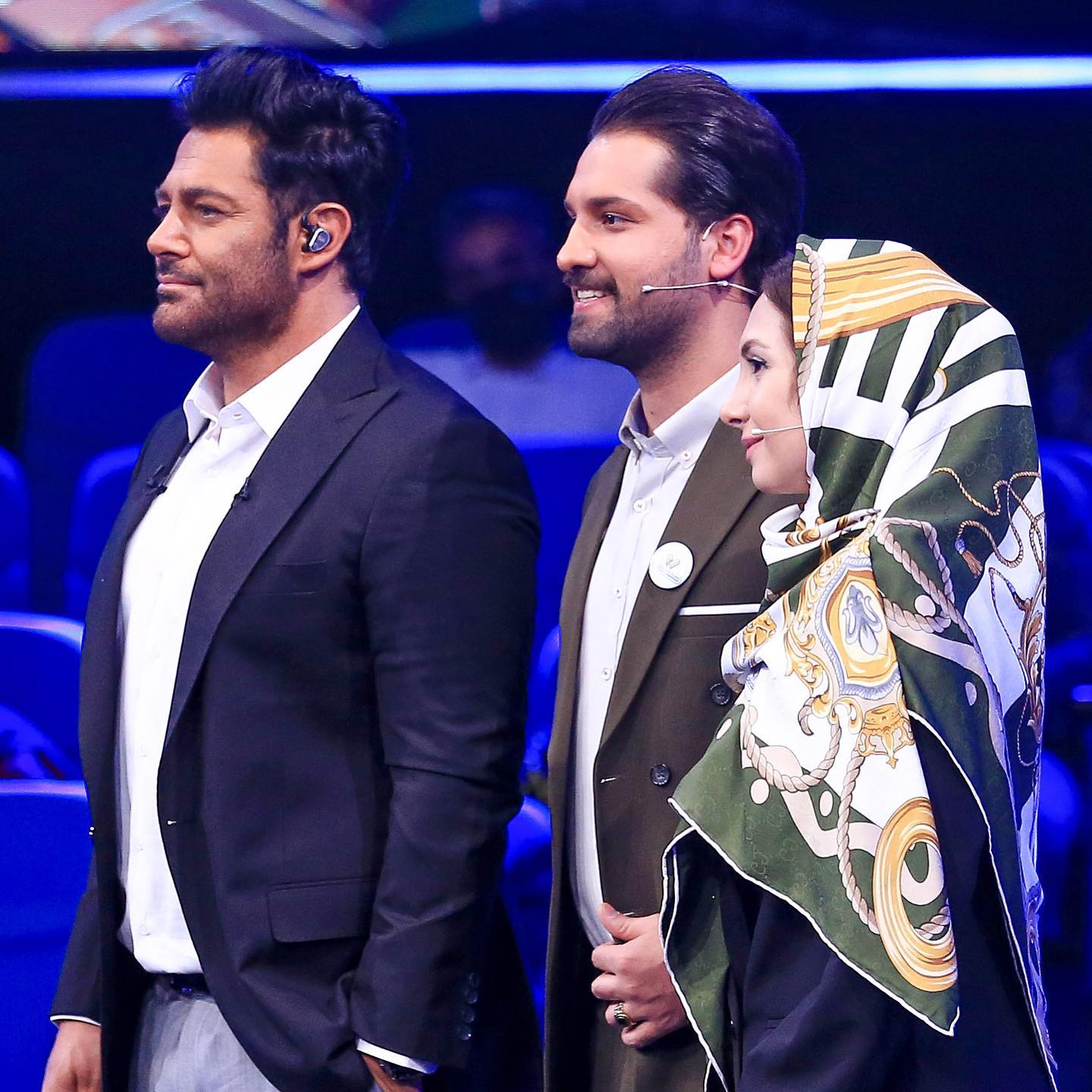 عکس محمدامین کریم پور با هنرمندان عکس محمدامین کریم پور با هنرمندان