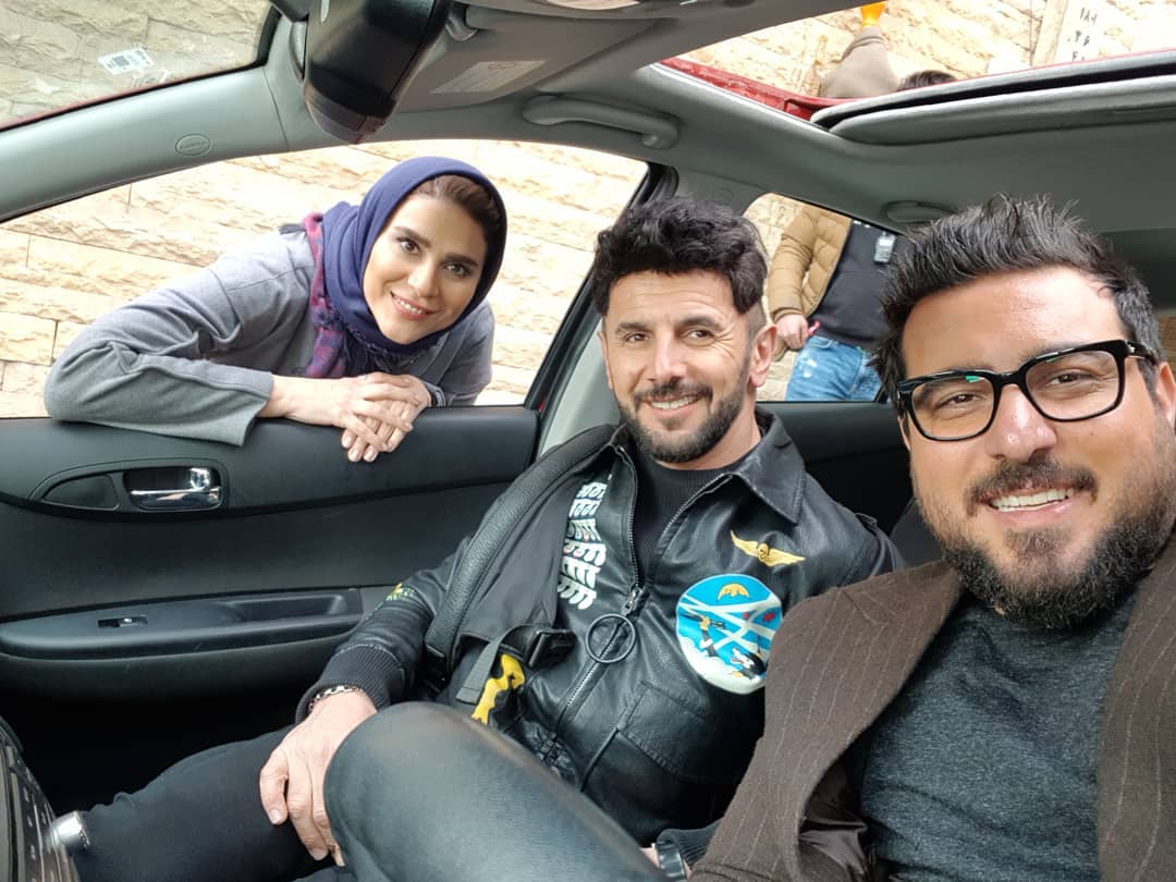 عکس محسن کیایی و هنرمندان