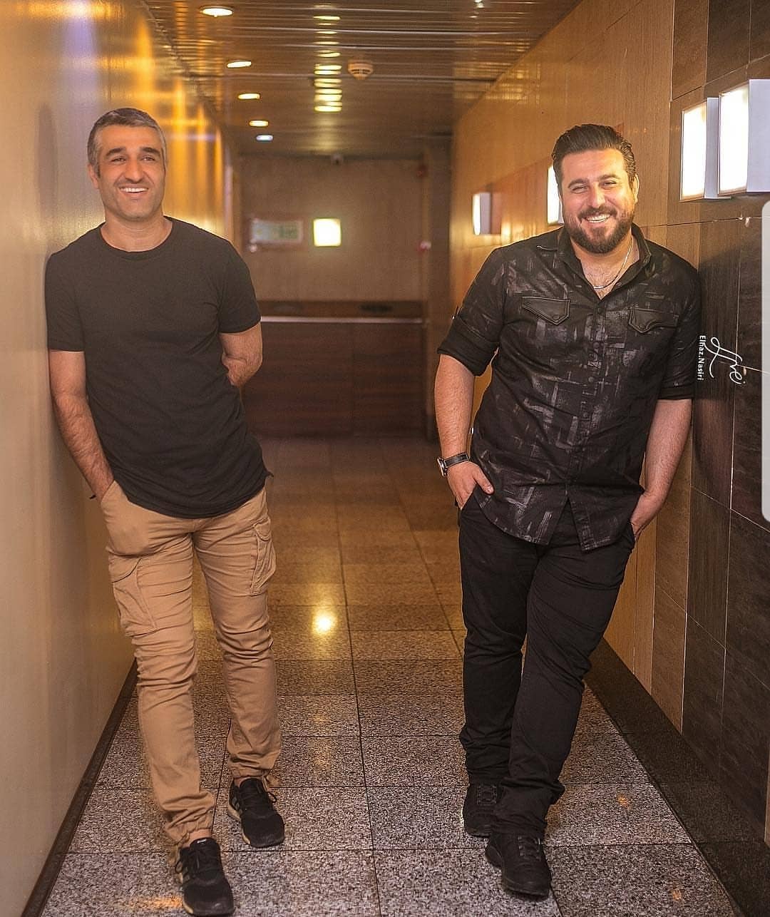 محسن کیایی و پژمان جمشیدی