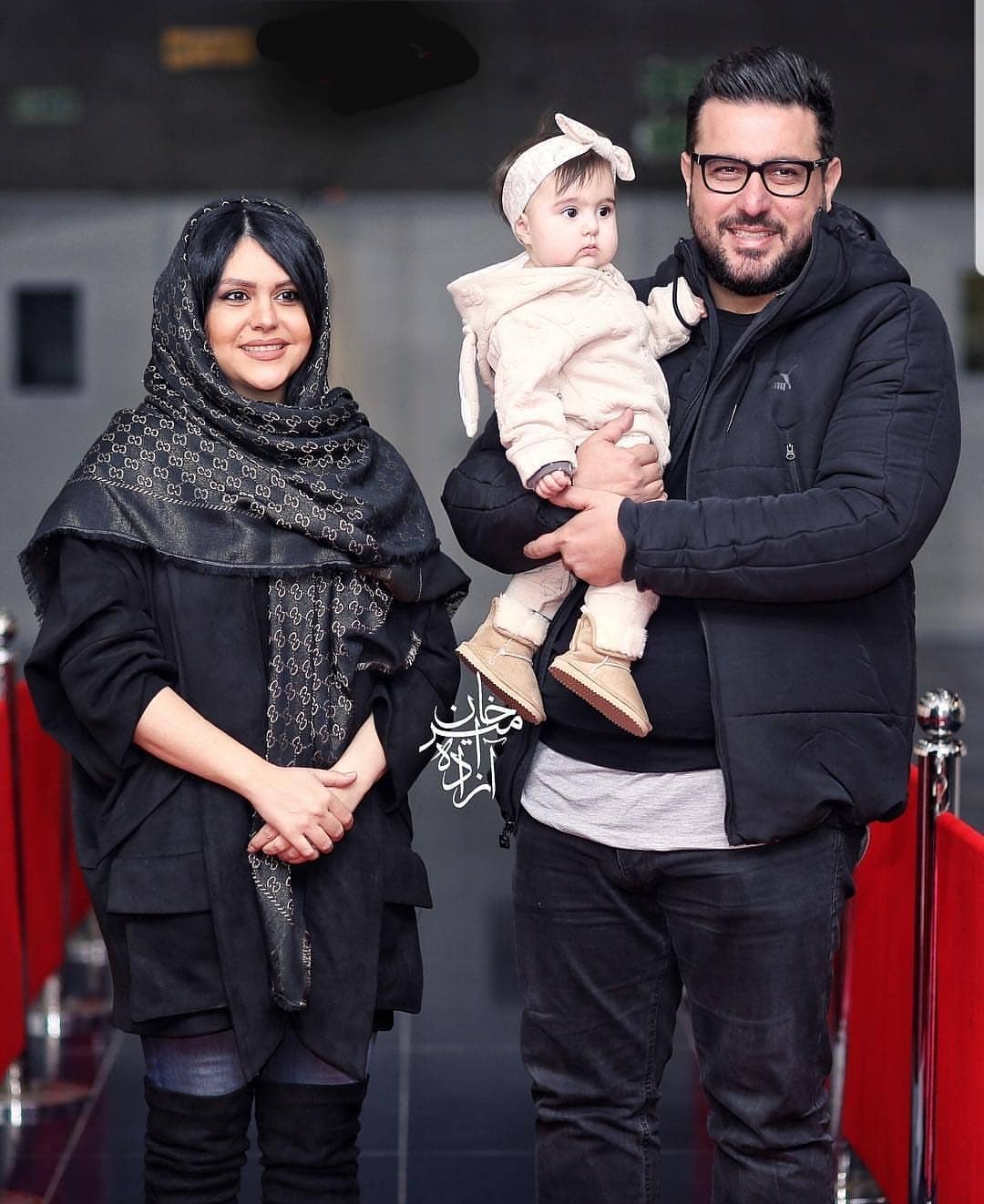 عکس خانوادگی محسن کیایی