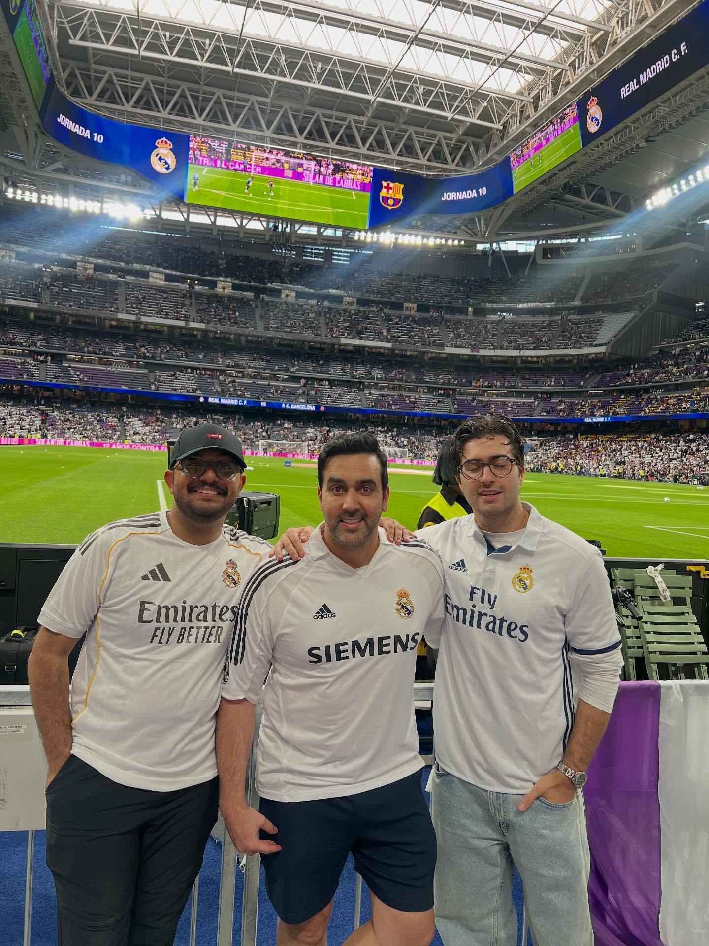 طرفداری پوریا پورسرخ از رئال مادرید 