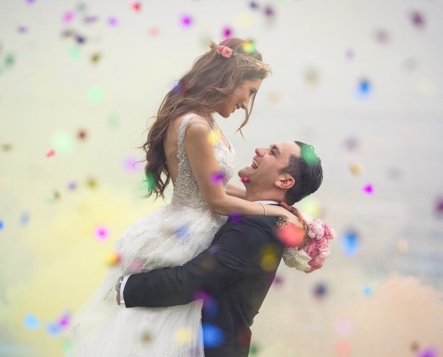 عکس عروسی صدف بیوتی