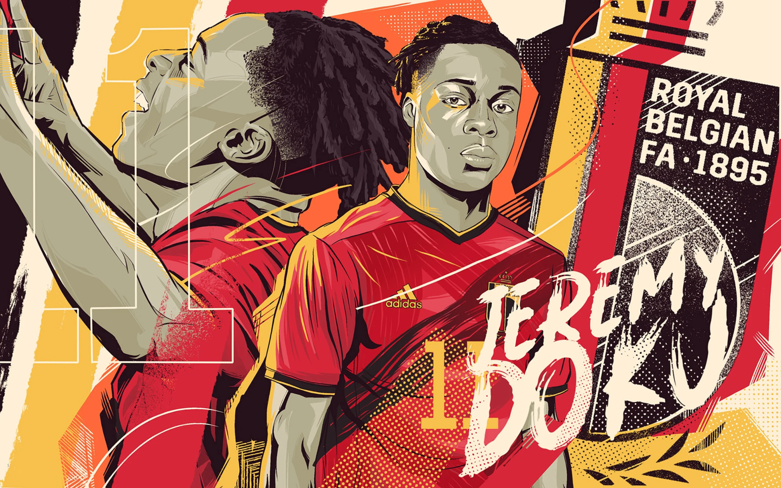 wallpaper Jeremy Doku wallpaper Jeremy Doku