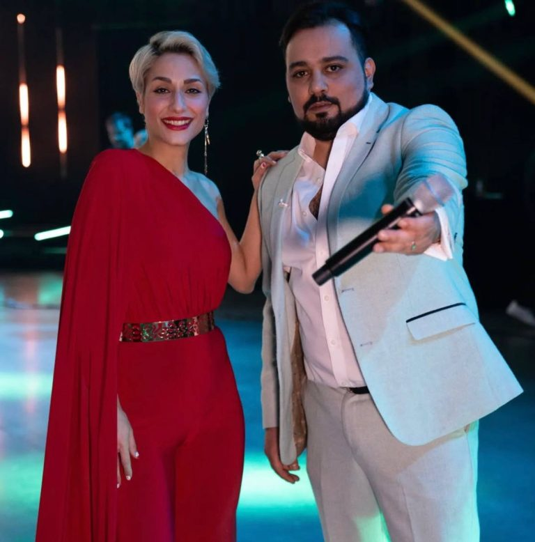 عکس آرزو منوتو و امید 