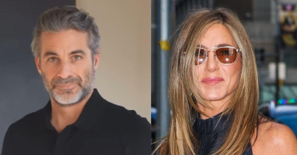 عکس از عشق جدید جنیفر آنیستون