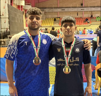 عکس مدال‌های محمدپویا اسدی 