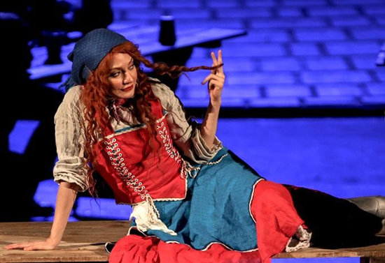 عکس مهناز افشار در تئاتر عکس مهناز افشار در تئاتر