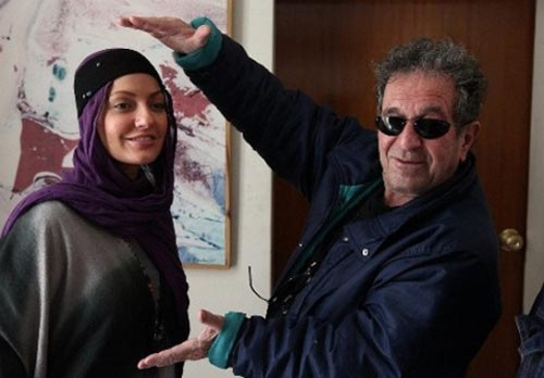 عکس مهناز افشار در پشت صحنه فیلم عکس مهناز افشار در پشت صحنه فیلم