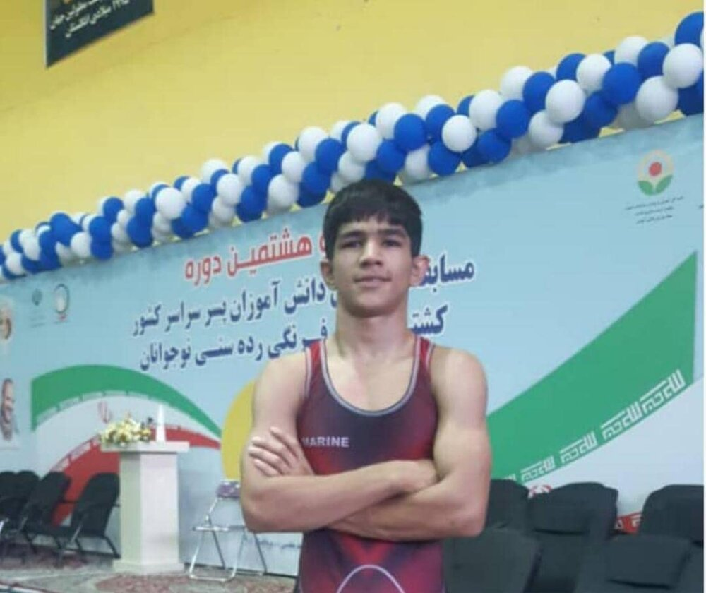 عکس وزن‌کشی محمدپویا اسدی 