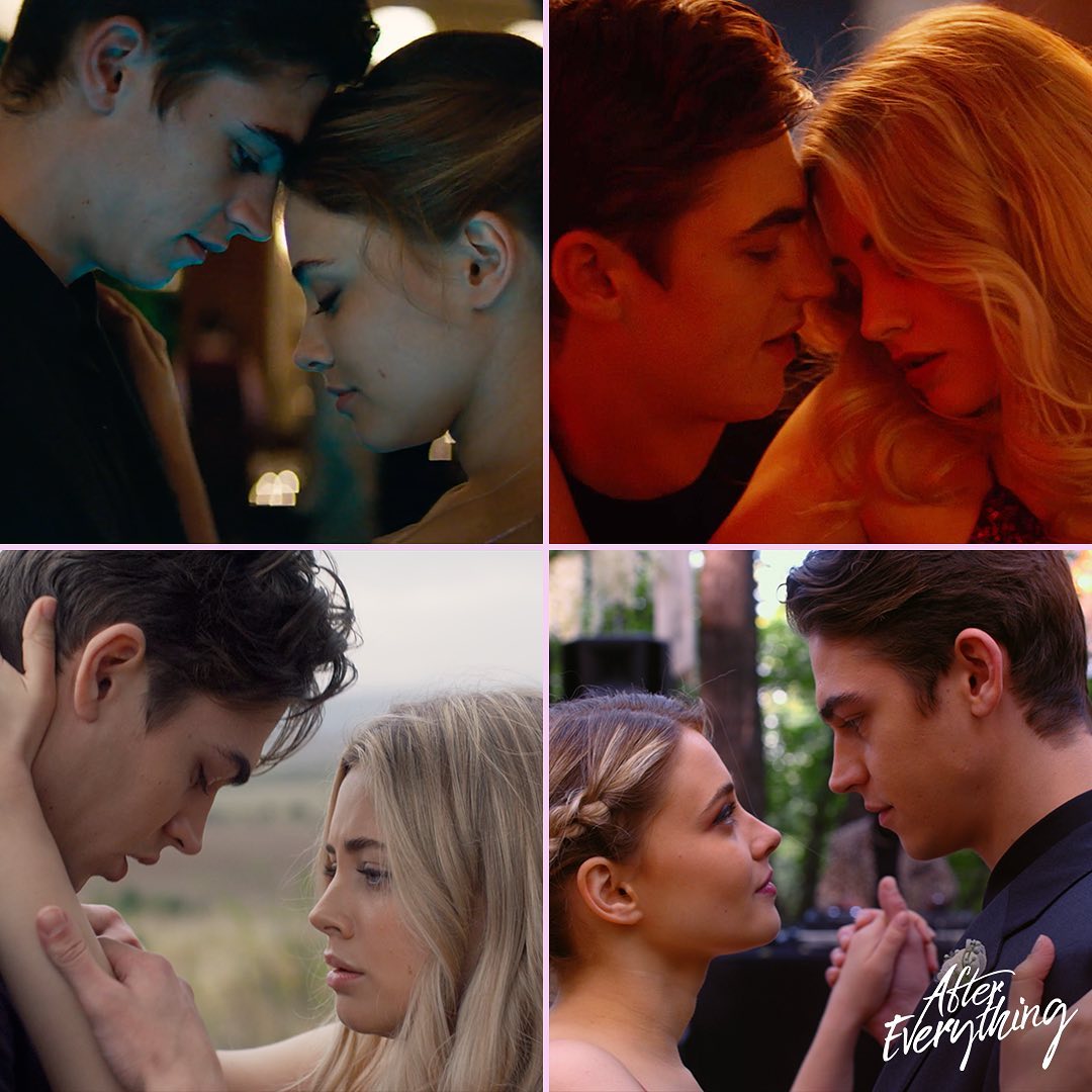 صحنه های عاشقانه فیلم افتر