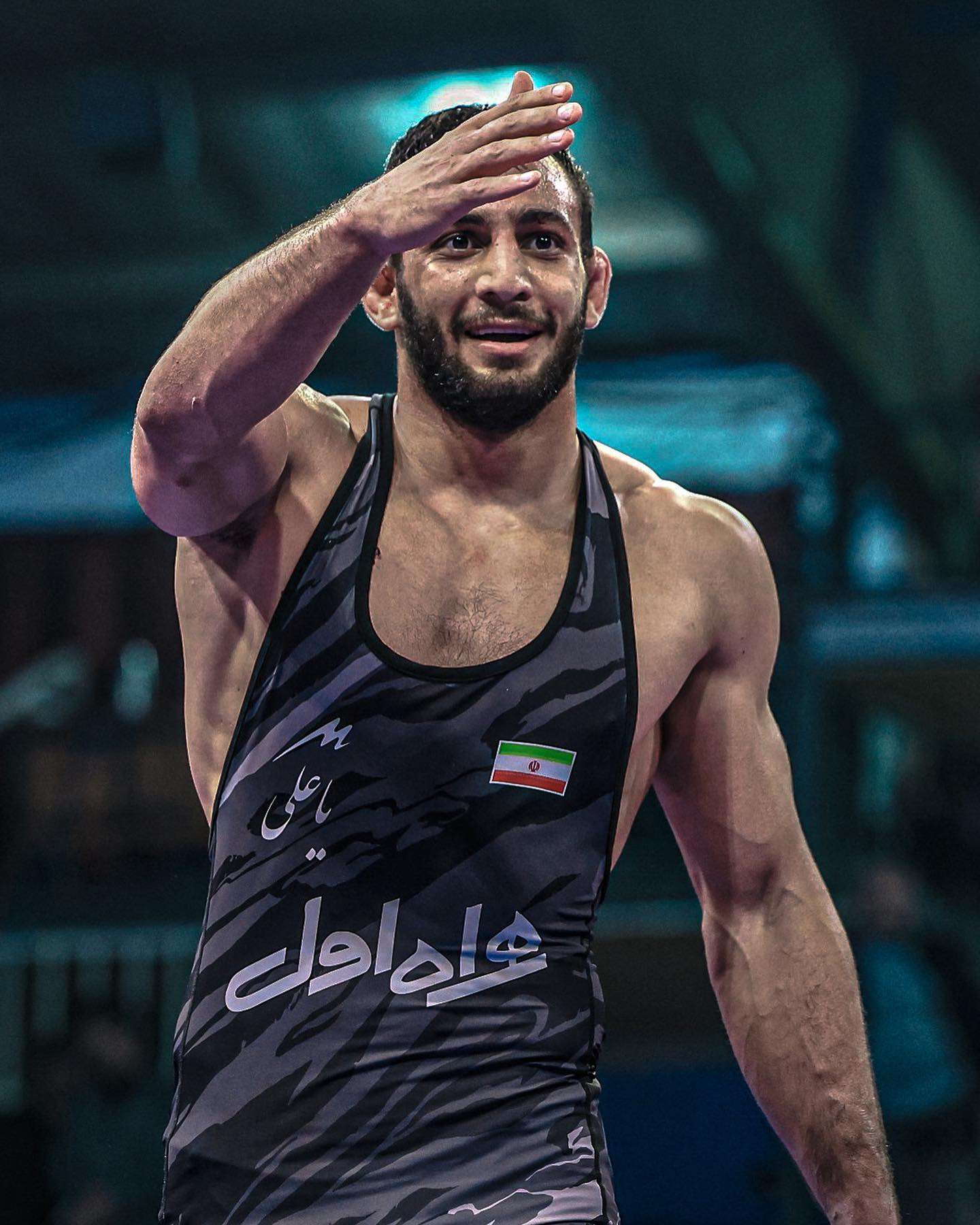 امیر علی اذر پیرا کشتی جوانان