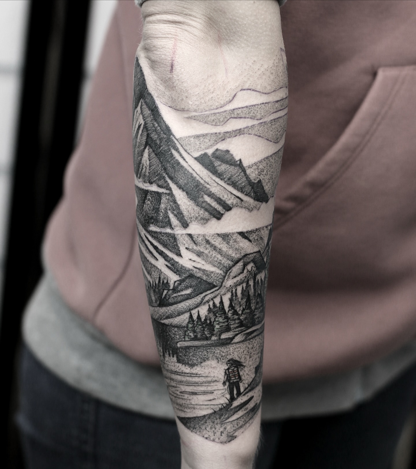 ایده تتو گرگ ایده تتو گرگ