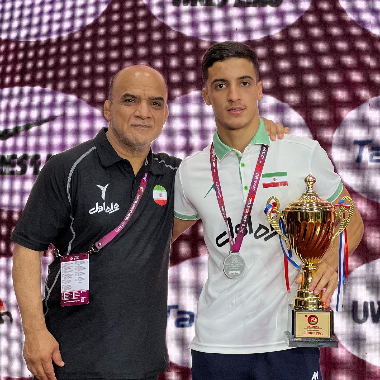 ابراهیم خواری رقابت‌های کشتی آزاد