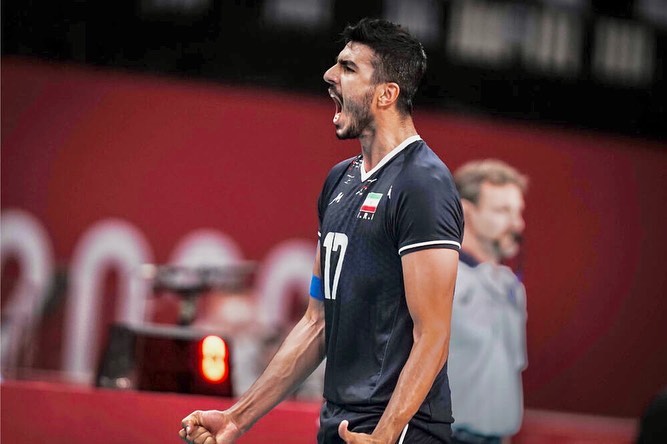 عکس میثم صالحی والیبالیست