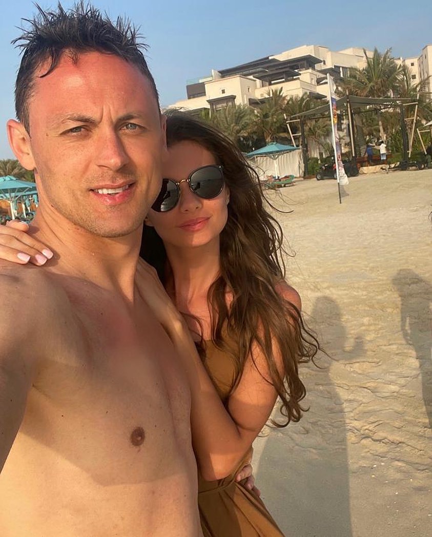 عکس نمانیا ماتیچ و همسرش