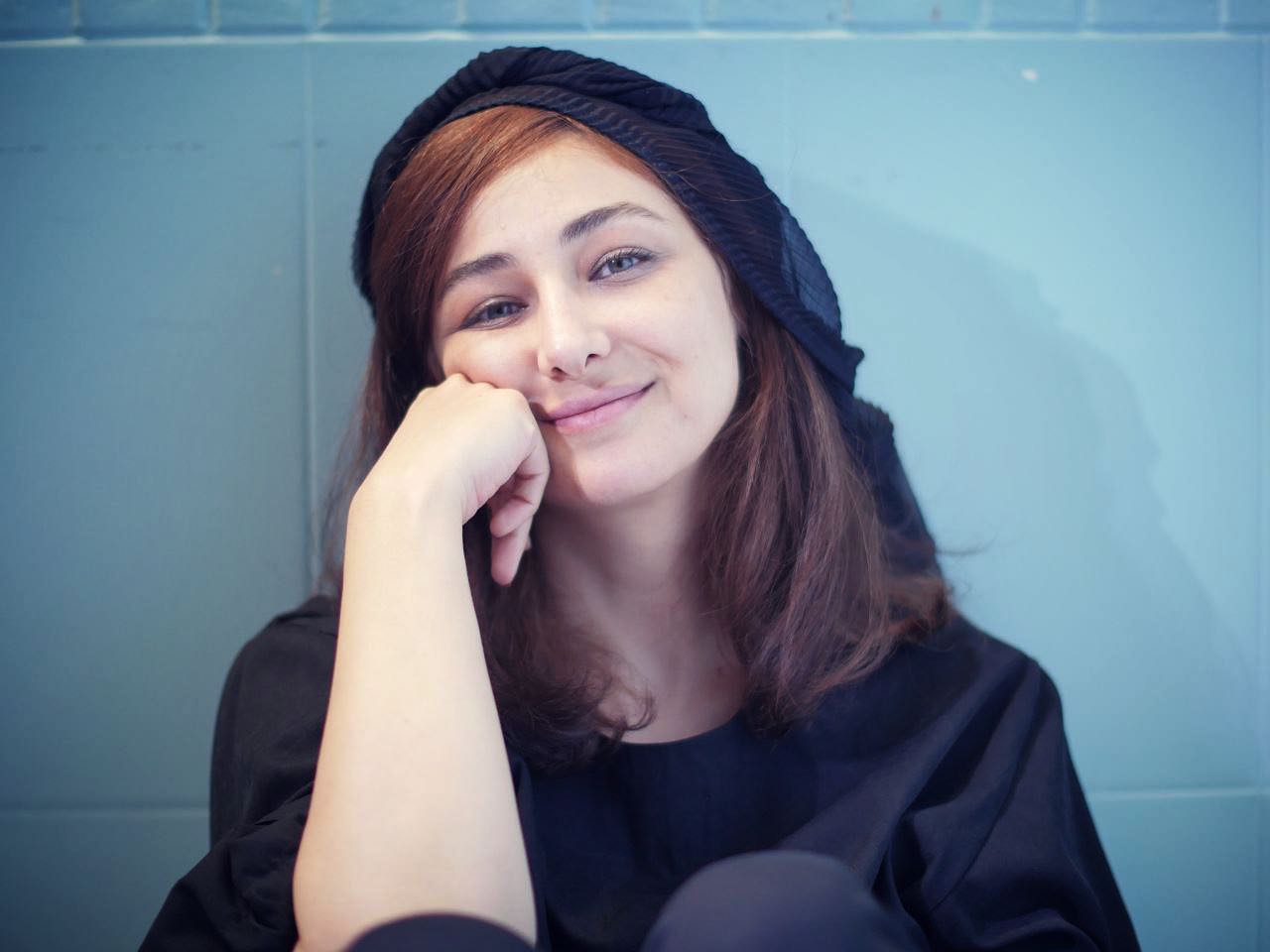 عکس ویدا جوان با ساپورت