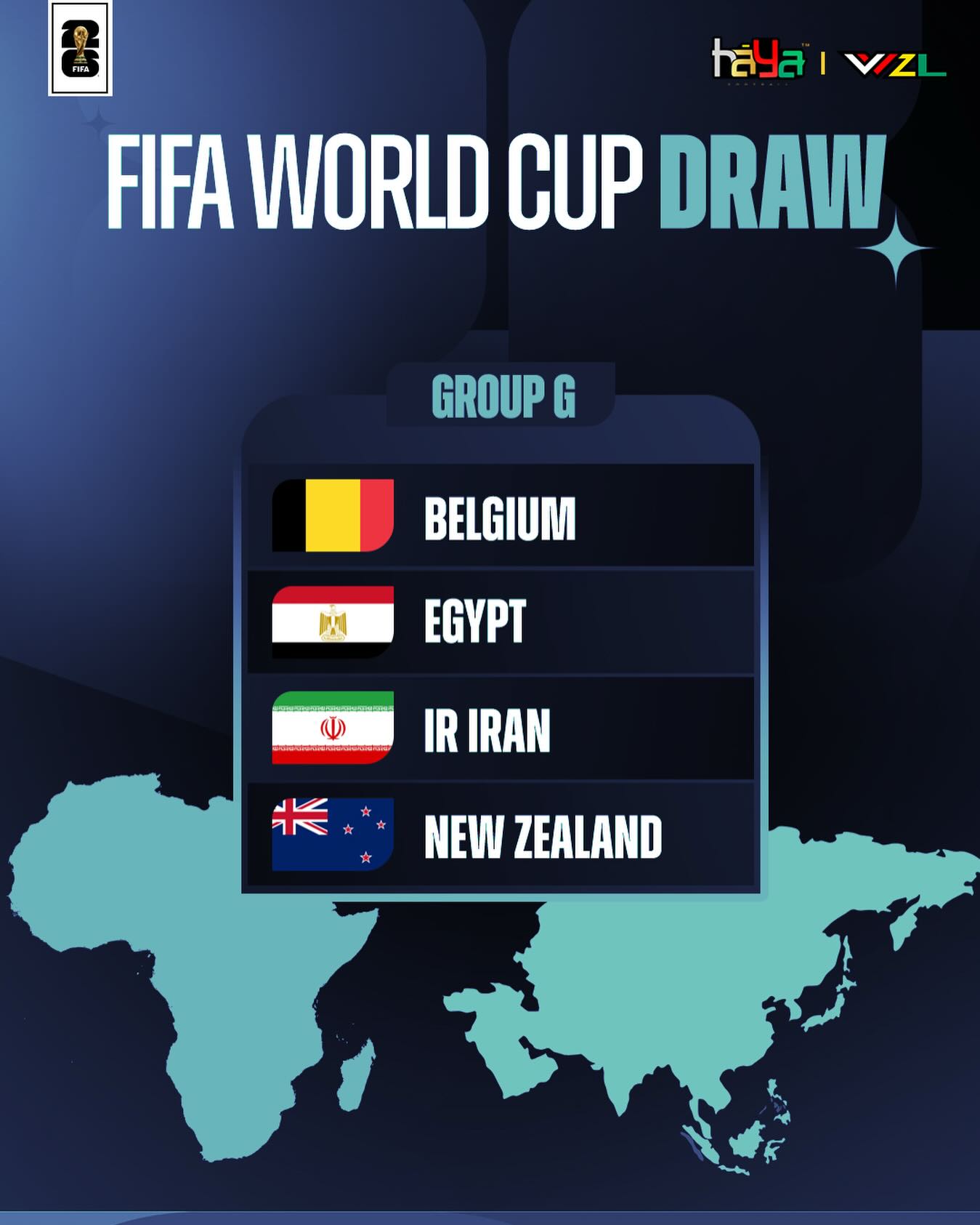 گروه ایران در جام جهانی 2026