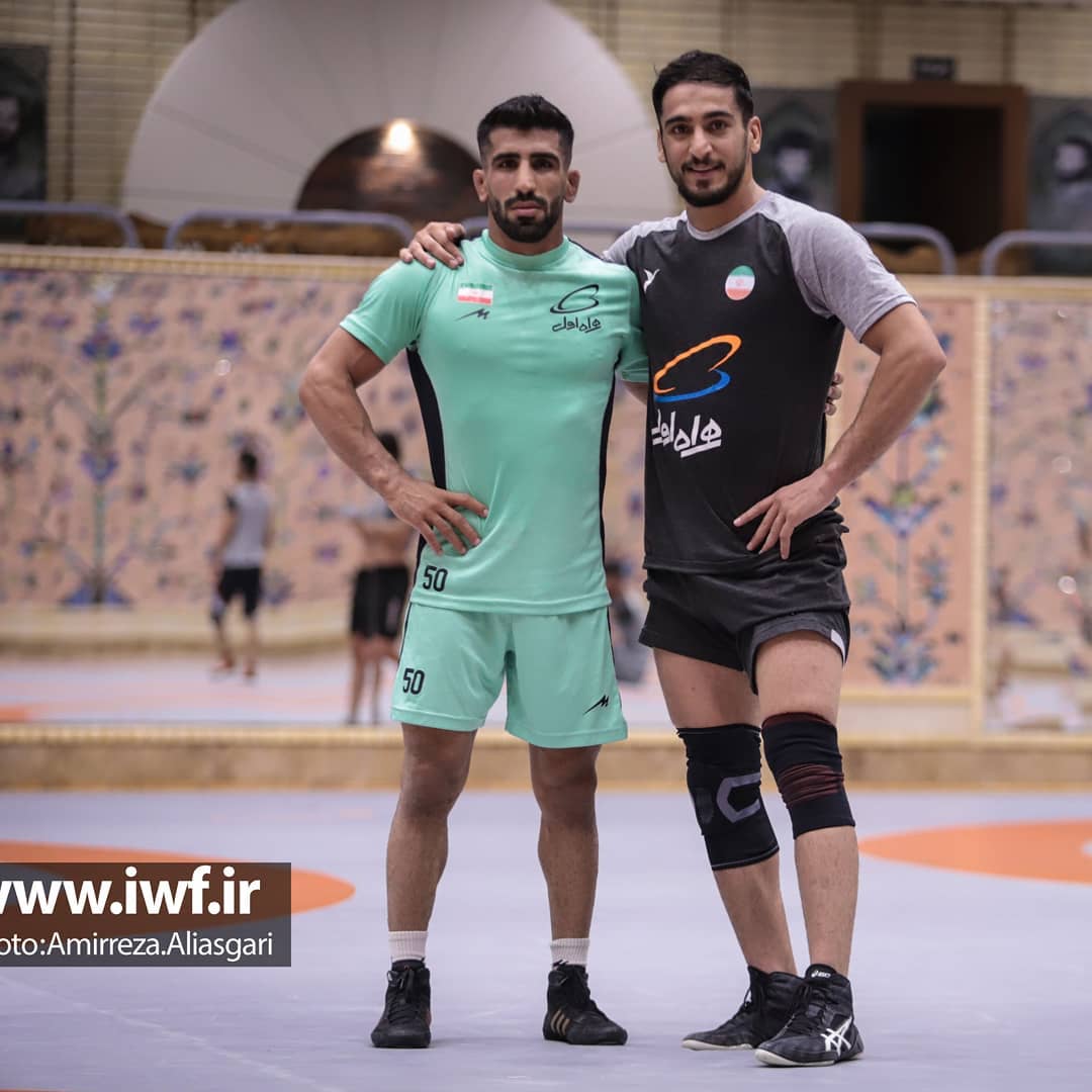 عکس کشتی‌گیر زرین‌پیکر