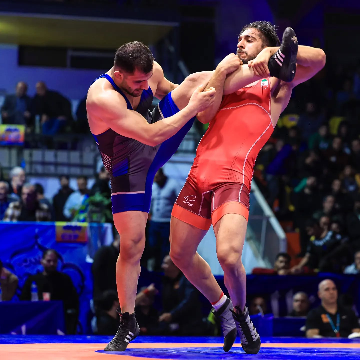 عکس‌های حمیدرضا زرین‌پیکر در مسابقات کشتی