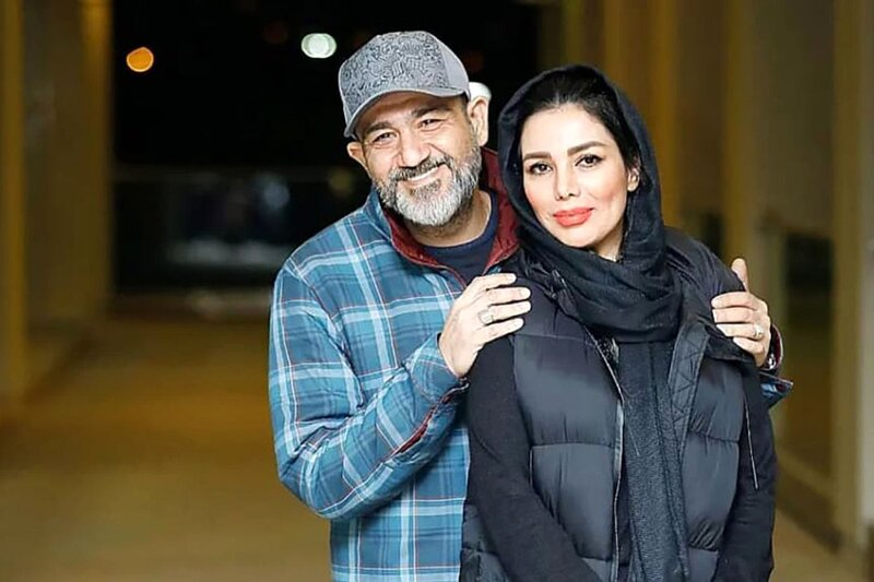 عکس مهران غفوریان و همسرش عکس مهران غفوریان و همسرش